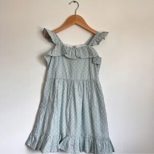 Janie and Jack Stripe Green Dress
